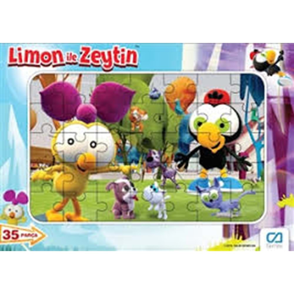 CAGAMES | LİMON İLE ZEYTİN 35 PARÇA PUZZLE