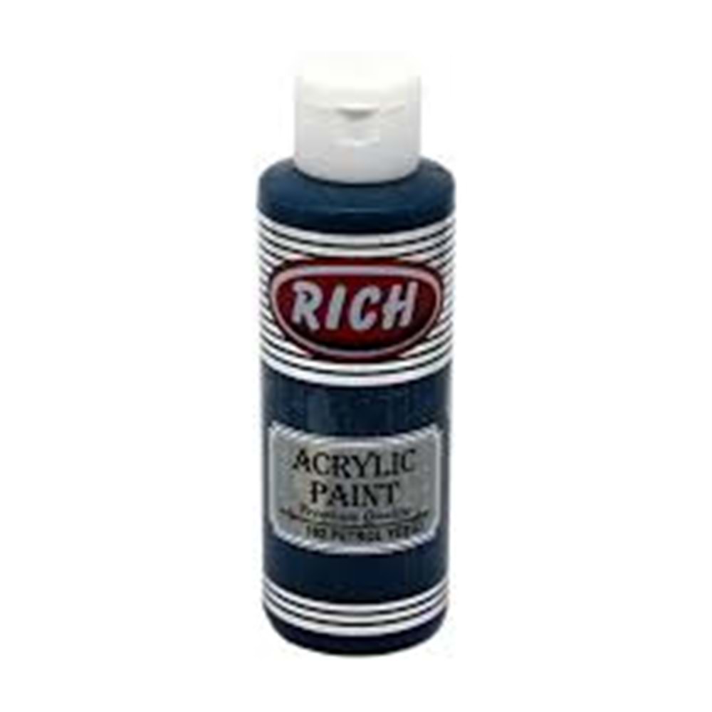 RİCH | AKRİLİK BOYA 120 cc 192 PETROL YEŞİLİ
