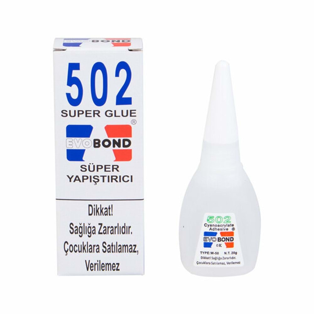EVOBOND | YAPIŞTIRICI JAPON 502 SÜPER YAPIŞTIRICI
