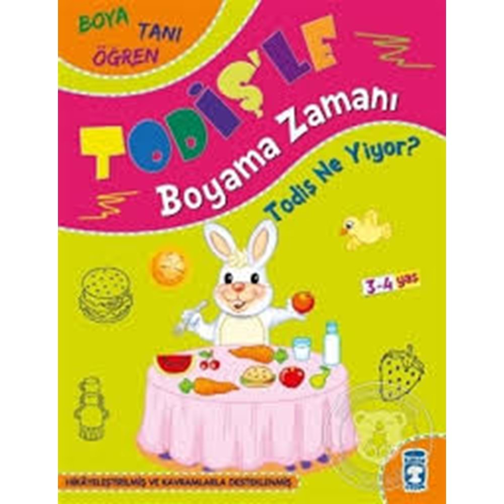 TİMAŞ | TODİŞ NE YİYOR- TODİŞ'LE BOYAMA ZAMANI