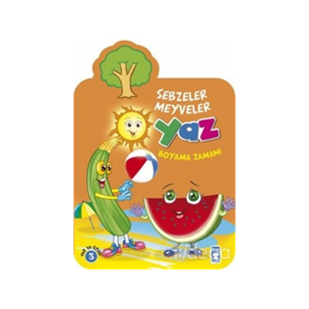 TİMAŞ | YAZ BOYAMA ZAMANI - SEBZELER MEYVELER