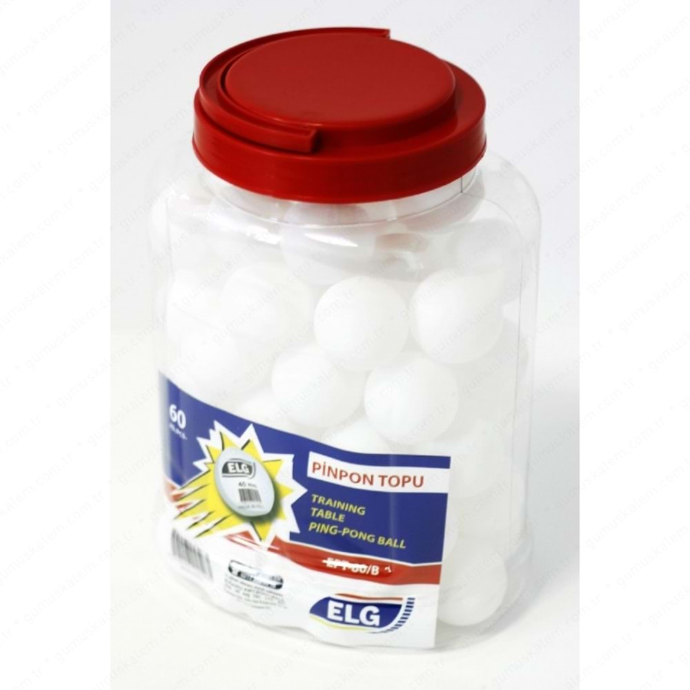 ELG | BEYAZ PİNPON TOPU EPT-60/B