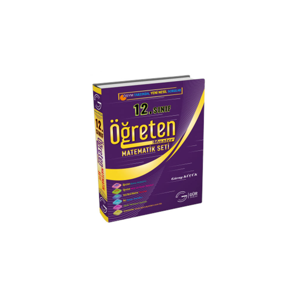 GÜR | ÖĞRETEN MASTER 12.SINIF MATEMATİK SET - 2024