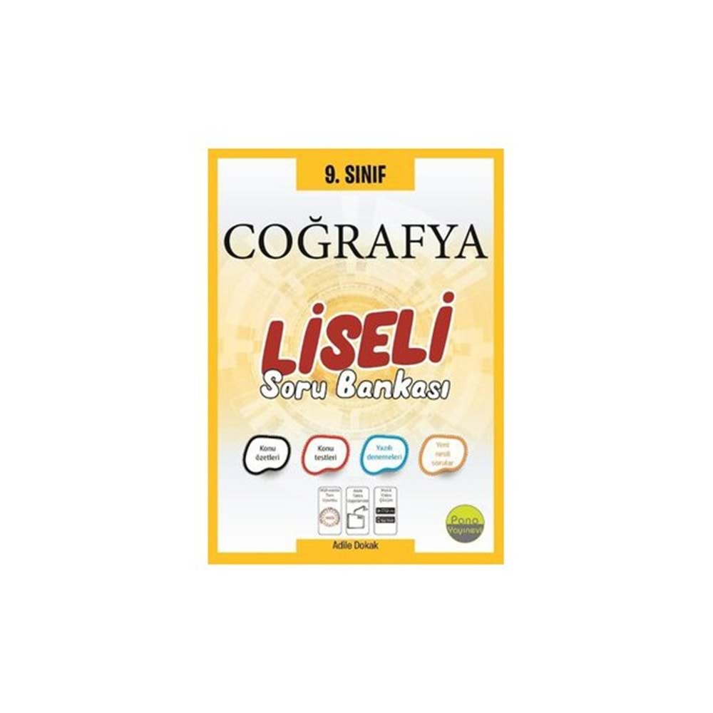 DELTA | 9. SINIF COĞRAFYA SORU BANKASI (LISELI) - 2024