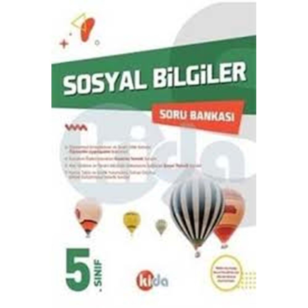 KİDA | 5.SINIF SOSYAL BİLGİLER SORU BANKASI - 2022