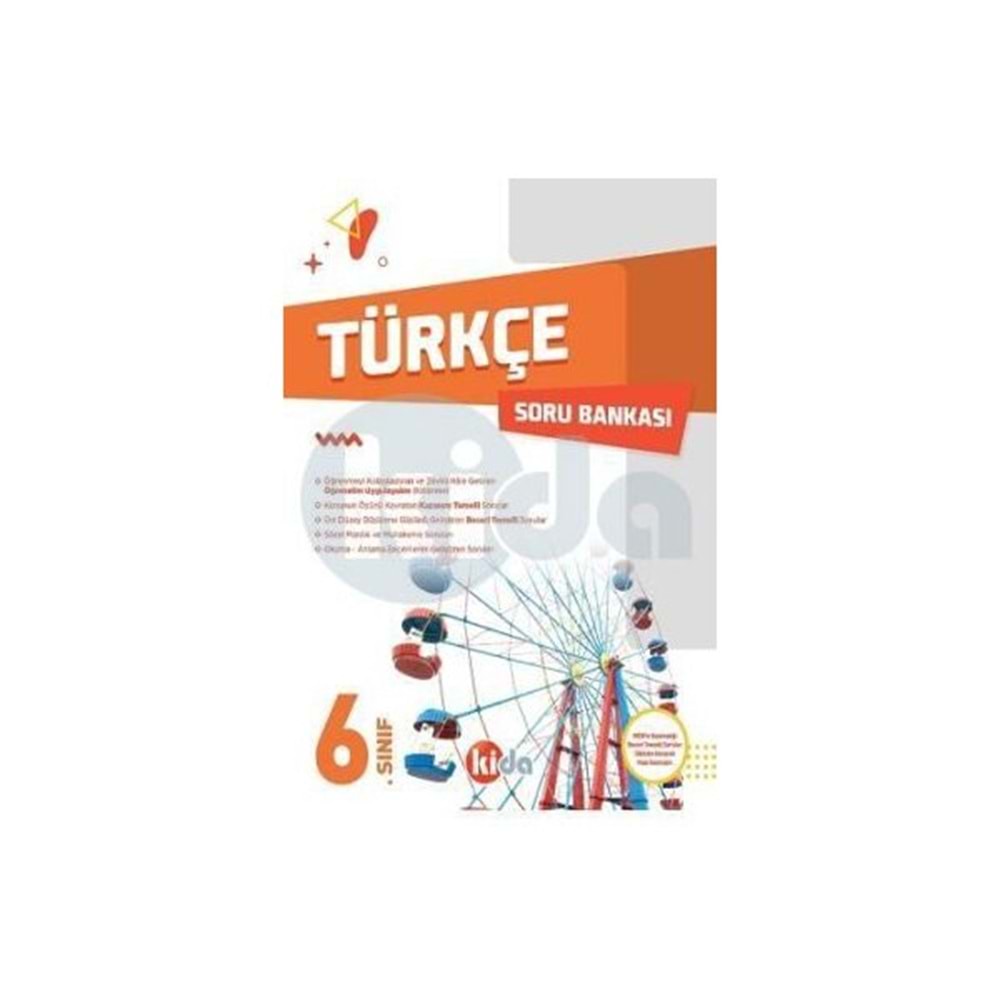 KİDA | 6.SINIF TÜRKÇE SORU BANKASI - 2022
