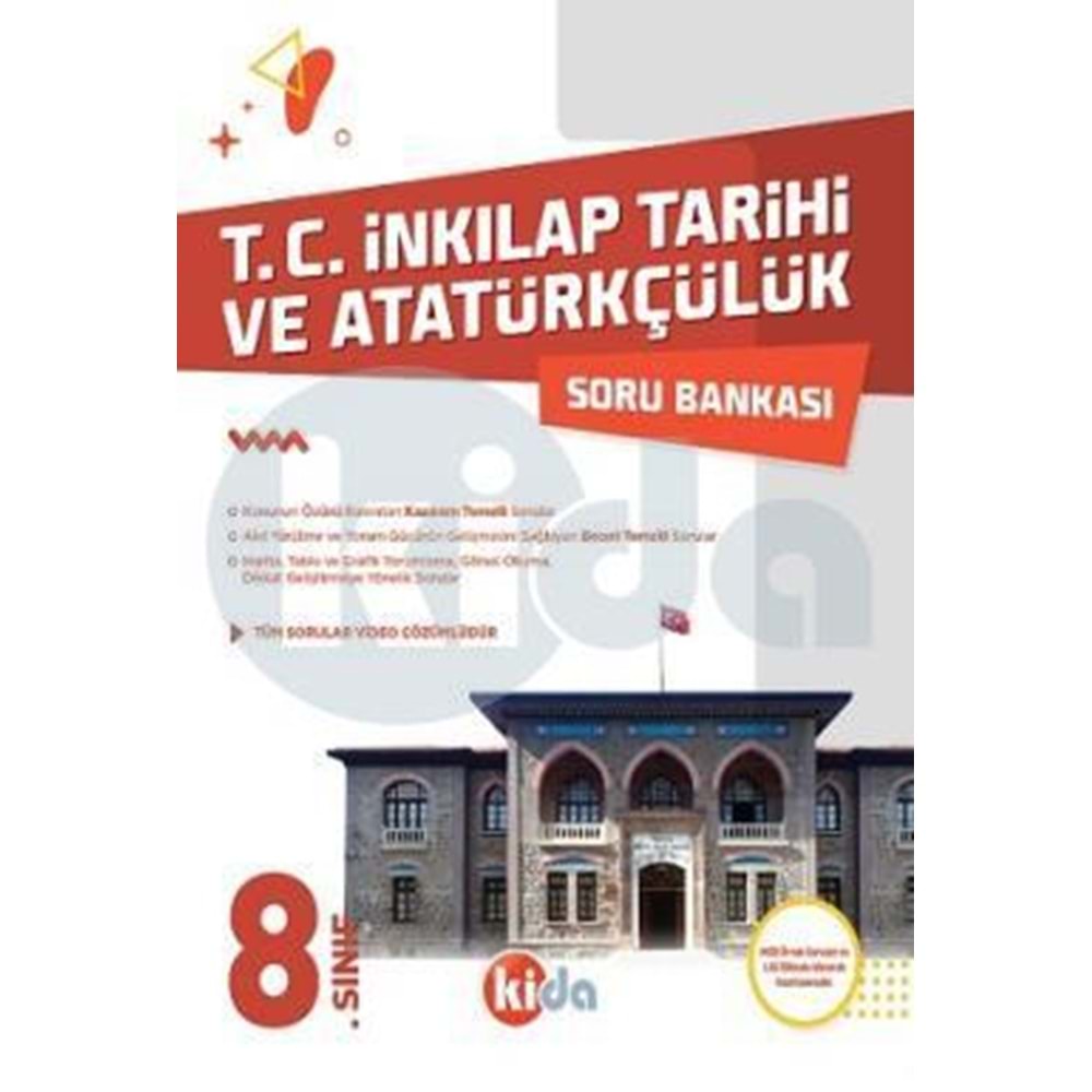 KİDA | 8.SINIF T.C. İNKILAP TARİHİ VE ATATÜRKÇÜLÜK SORU BANKASI - 2022