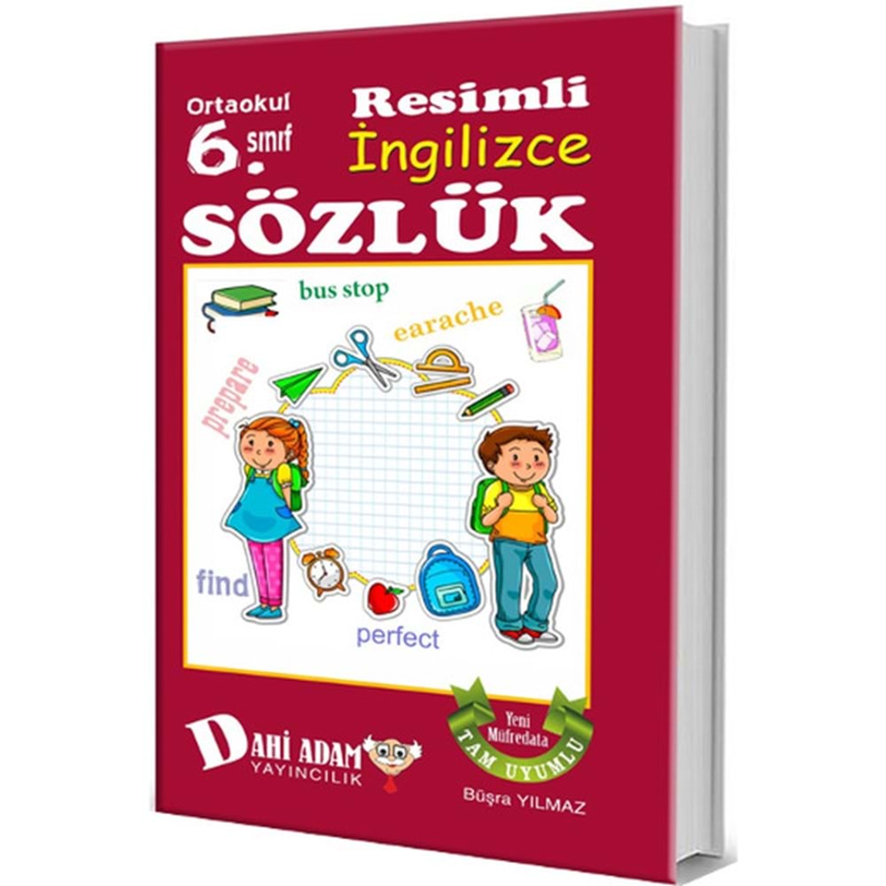 DAHİADAM | 6. SINIF RESİMLİ İNGİLİZCE SÖZLÜK