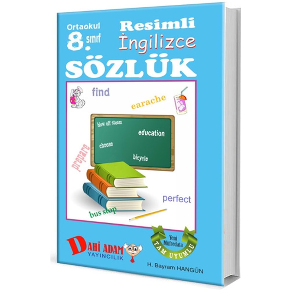 DAHİADAM | 8. SINIF RESİMLİ İNGİLİZCE SÖZLÜK