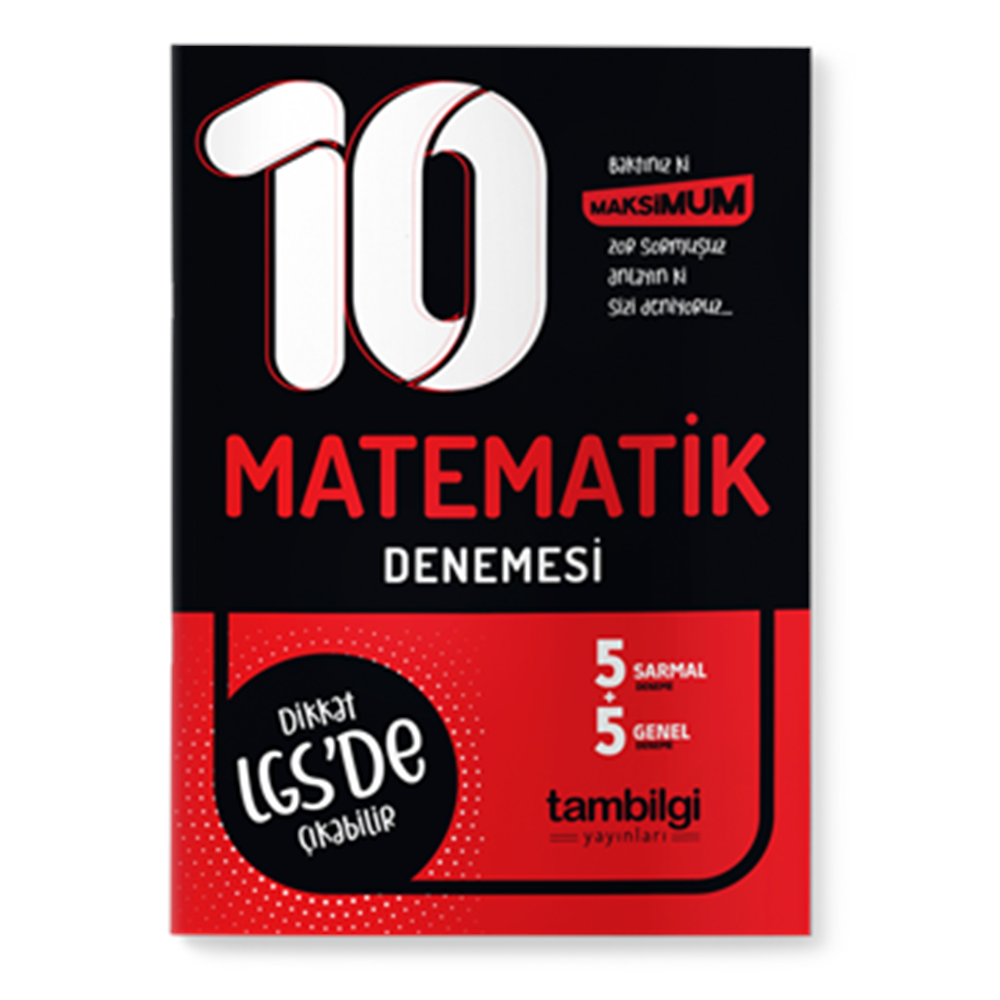 TAMBİLGİ | MATEMATİK 10'LU BRANŞ DENEME - 2021