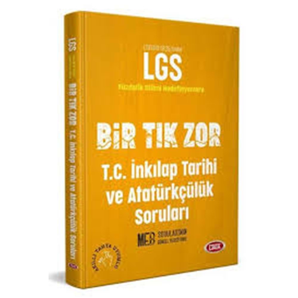 DATA | 8. SINIF LGS BİR TİK ZOR İNKILAP TARİHİ SORULARI - 2022