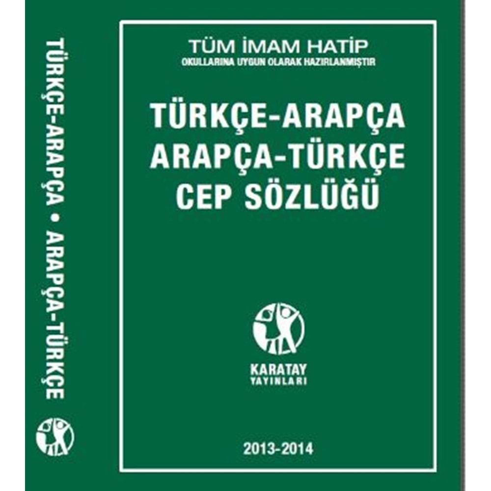 KARATAY | TÜRKÇE ARAPÇA SÖZLÜK CEP BOY