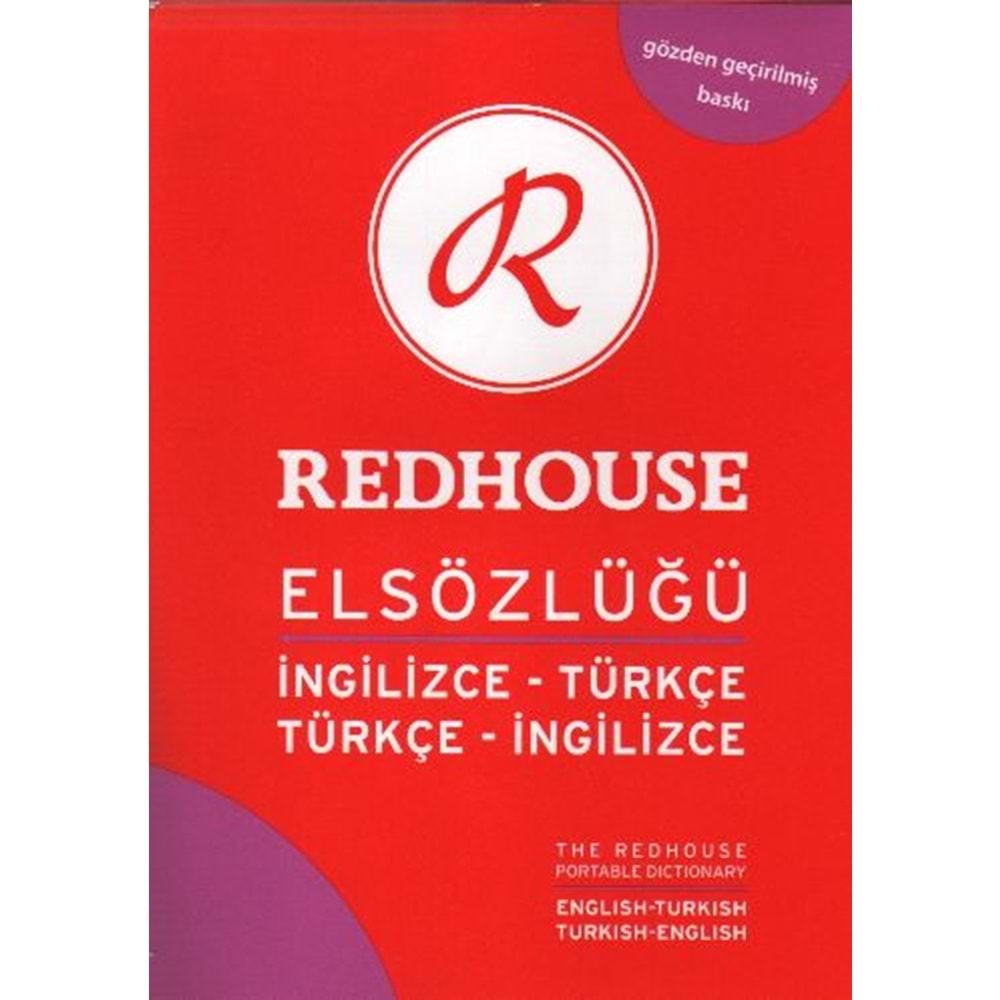 REDHOUSE | EL SÖZLÜGÜ İNGİLİZCE-TÜRKÇE-TÜRKÇE-İNGİLİZCE
