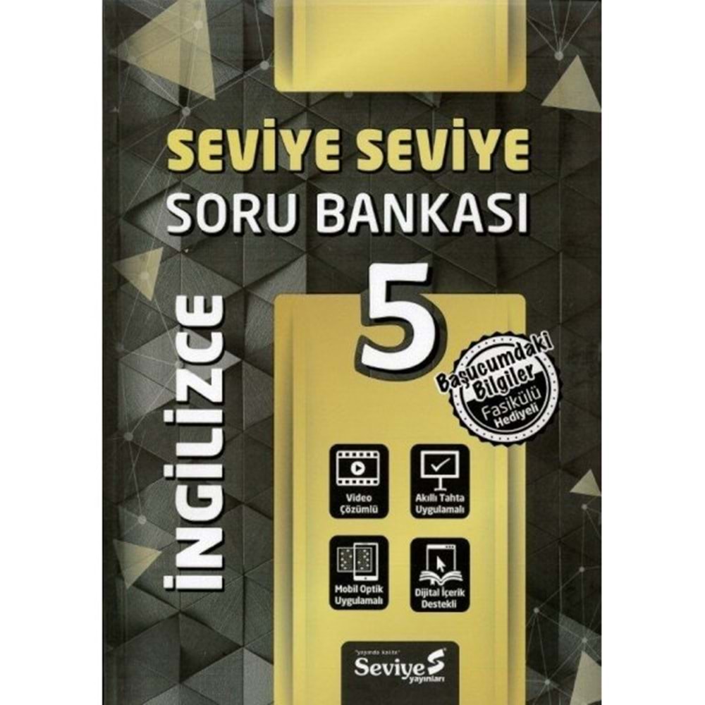 SEVİYE | 5.SINIF İNGİLİZCE SEVİYE SORU BANKASI+(Fasikül 60 Sf.) - 2024