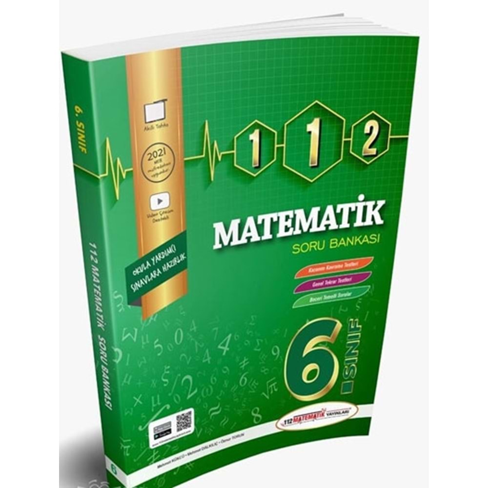 YETENEK | 6. SINIF MATEMATİK 112 SORU BANKASI - 2021