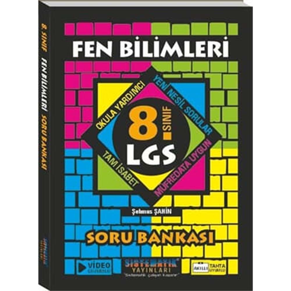 SİSTEMATİK | 8. SINIF FEN BİLİMLERİ SORU BANKASI - 2021