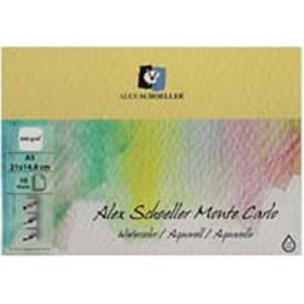 ALEXSCHOELLER | A3 WATERCOLOR PAD 12 YP. 300 gr