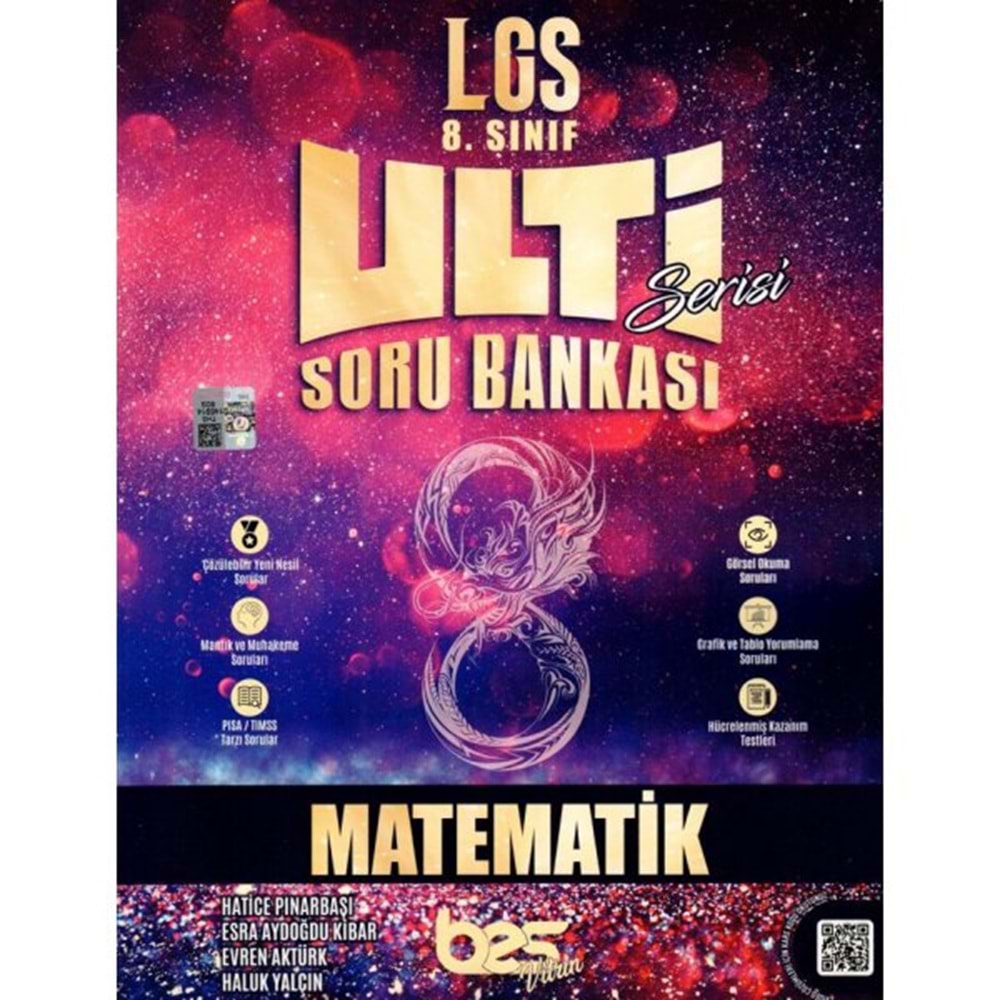 BES | ULTİ 8.SINIF MATEMATİK SORU BANKASI - 2024