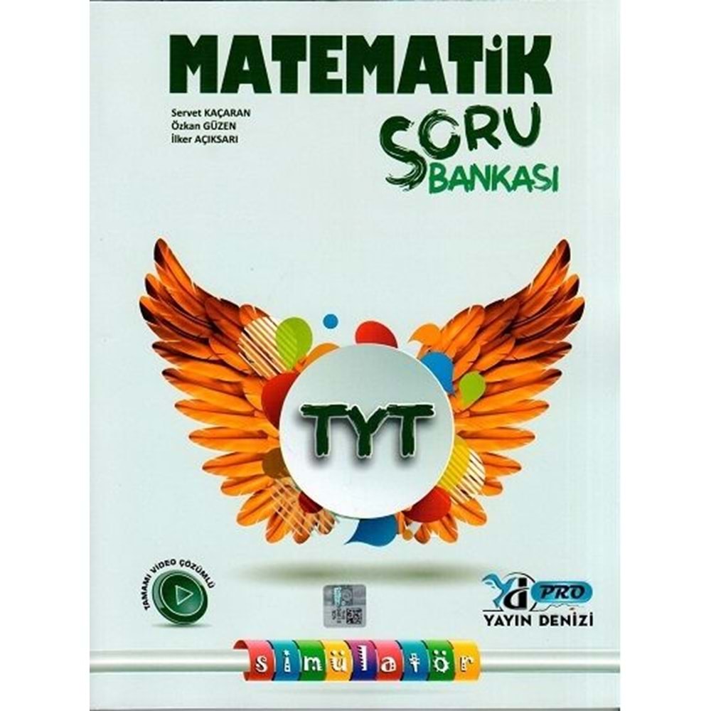 YAYINDENİZİ | TYT PRO SİMÜLATÖR MATEMATİK SORU BANKASI - 2024