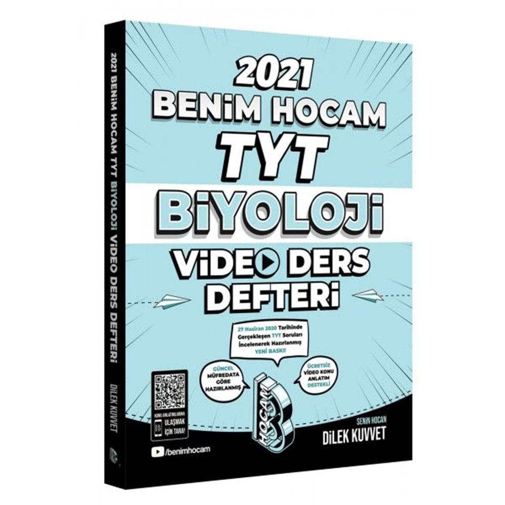 BENİMHOCAM | TYT BİYOLOJİ VİDEO DERS DEFTERİ - 2023
