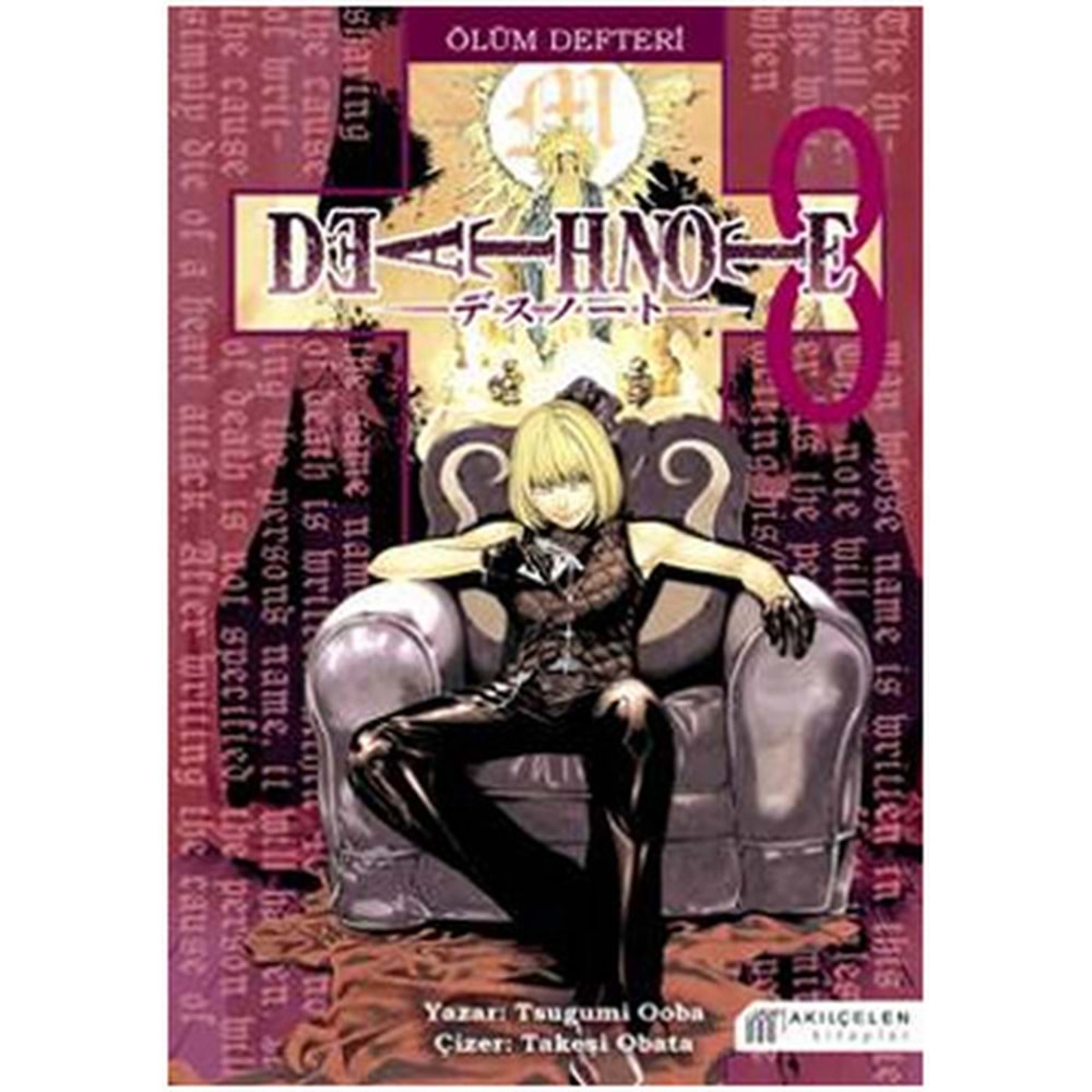 AKILÇELENKİTAPLAR | DEATH NOTE-ÖLÜM DEFTERİ 8