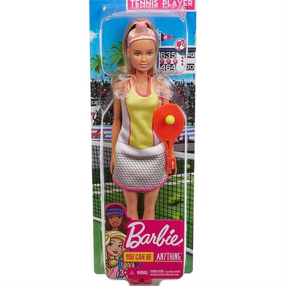 MATTEL | BARBİE KARİYER BEBEKLERİ - TENİSCİ GJL65