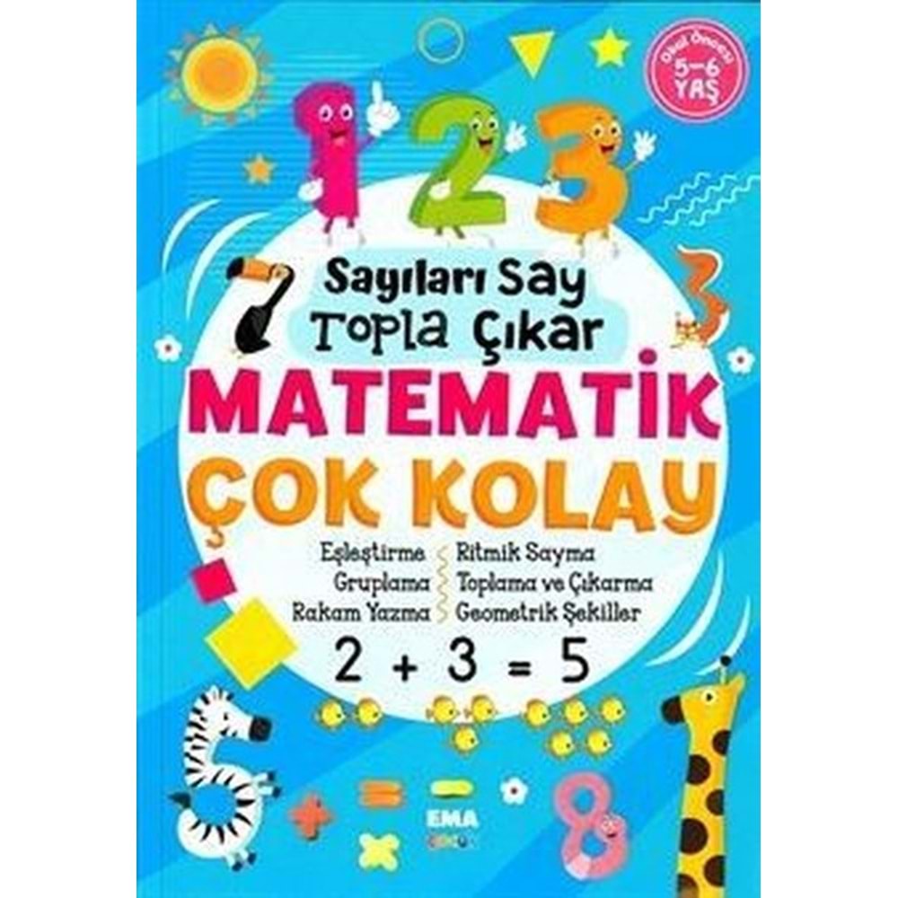 EMAÇOCUK | SAYILARI SAY, TOPLA,ÇIKAR, MATEMATİK ÇOK KOLAY