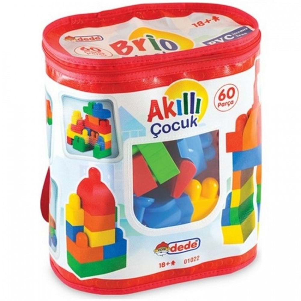 DEDE | AKILLI ÇOCUK SEVİMLİ 60 PARÇA YAPBOZ