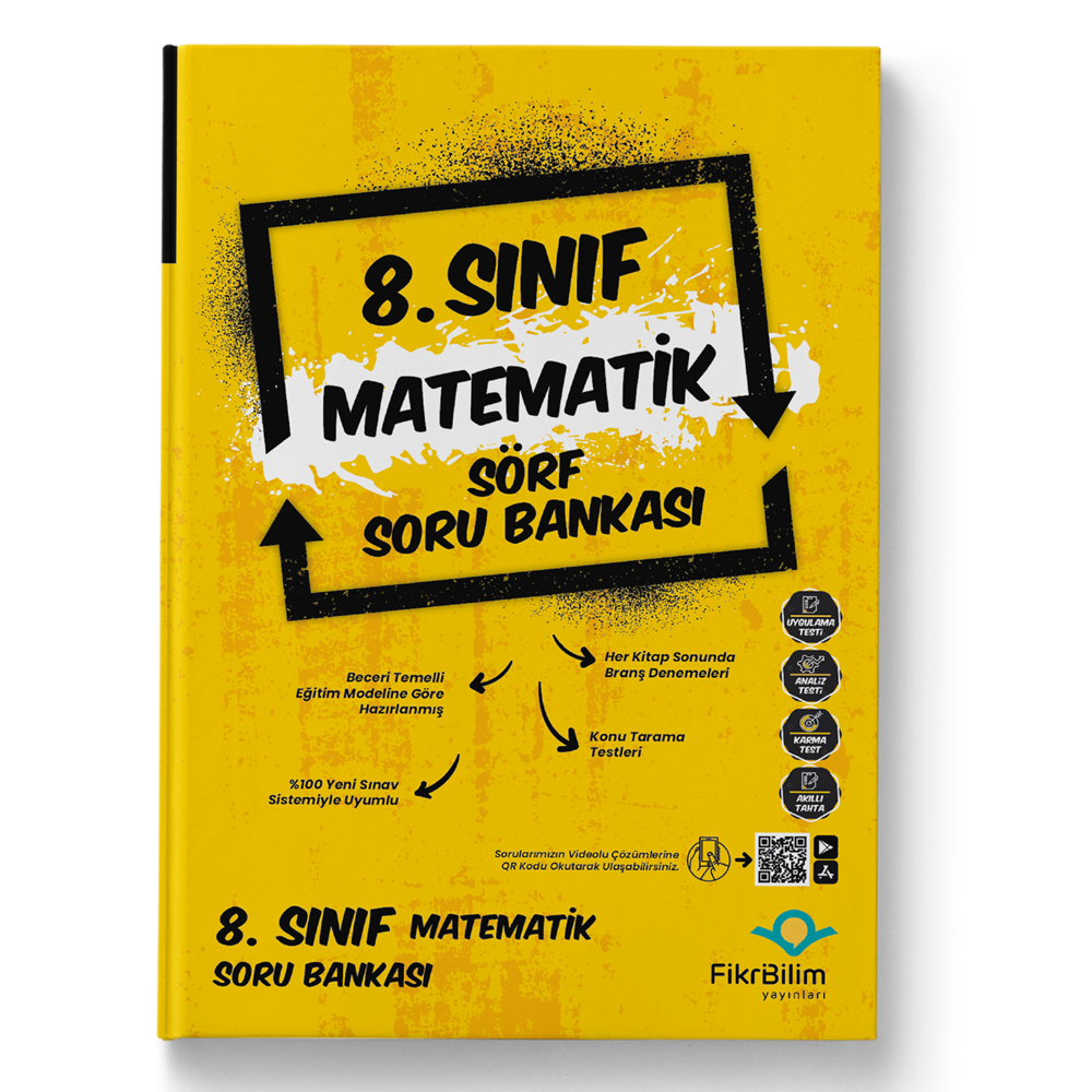 FİKRİBİLİM | 8.SINIF MATEMATİK SORU BANKASI - 2022