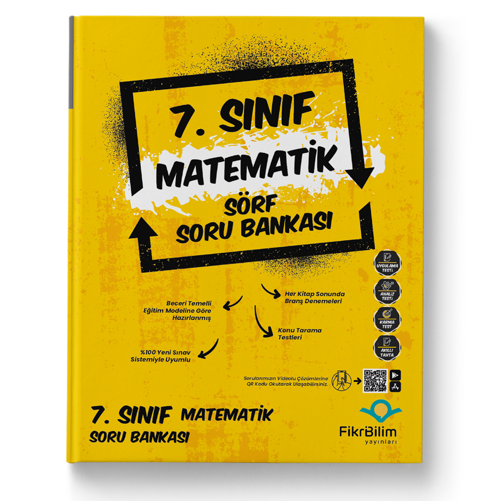 FİKRİBİLİM | 7.SINIF MATEMATİK SORU BANKASI - 2022