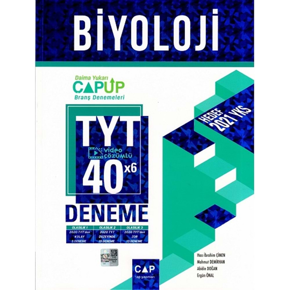 ÇAP | TYT UP DENEME BİYOLOJİ (40*7) - 2024