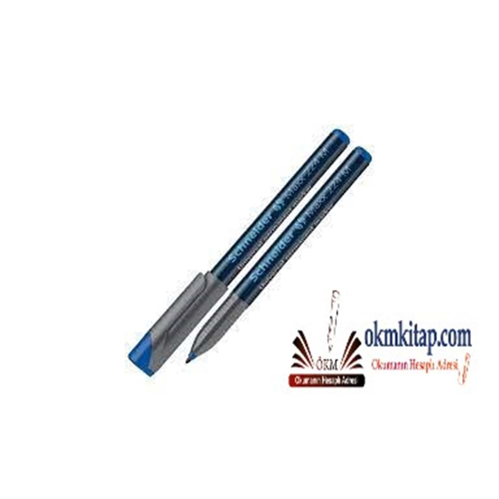SCHNEIDER | MAXX 224 M ASETAT KALEMİ 1,0 MM MAVİ