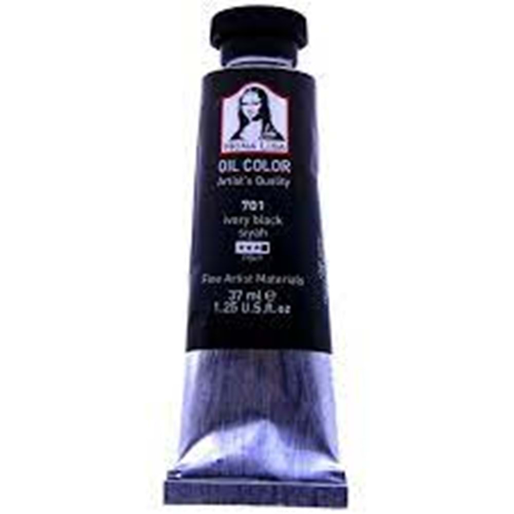 MONALİSA | YAĞLI BOYA 37 ML SIYAH 701