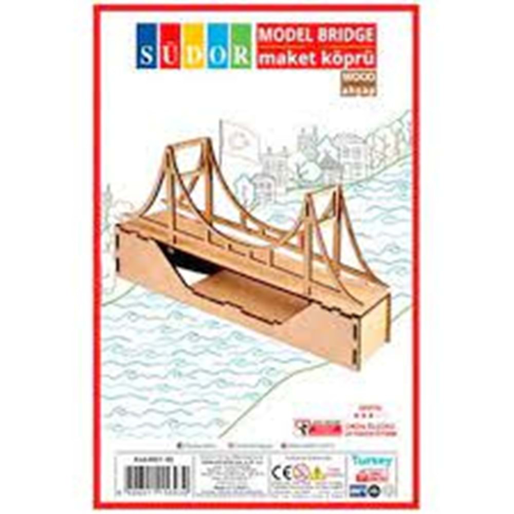 SÜDOR | MAKET AHŞAP KÖPRÜ MD1-05