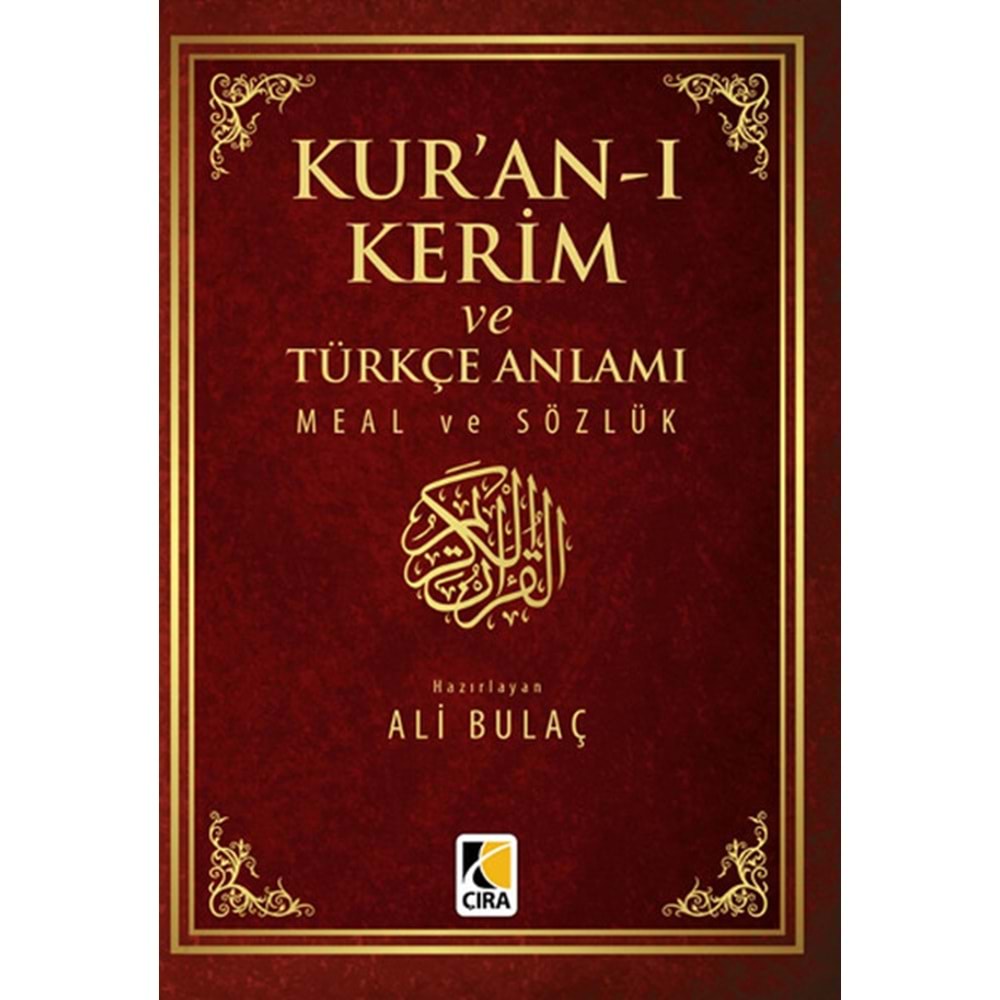 ÇIRA | KURANI KERİM VE TÜRKÇE ANLAMI - ÇANTA BOY