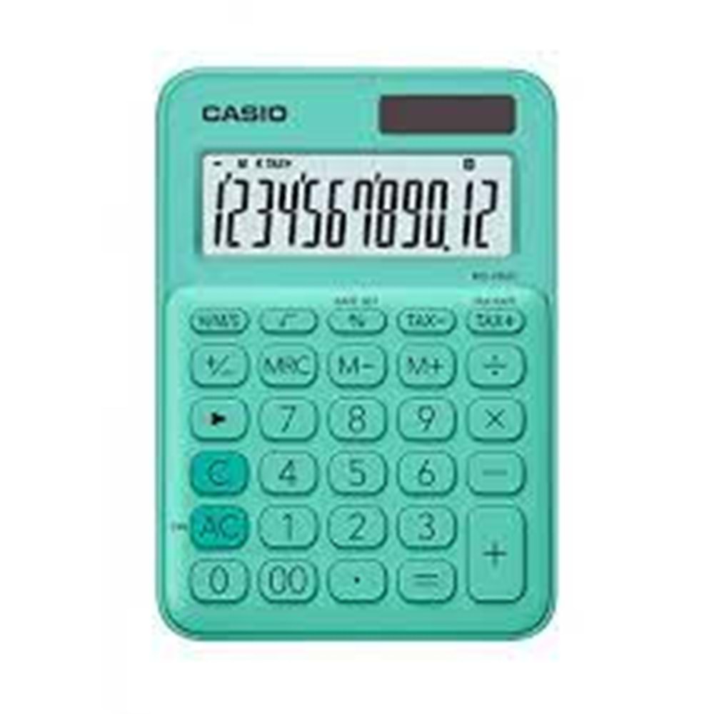 CASIO | HESAP MAKİNESİ MS-20UC-GN YEŞİL