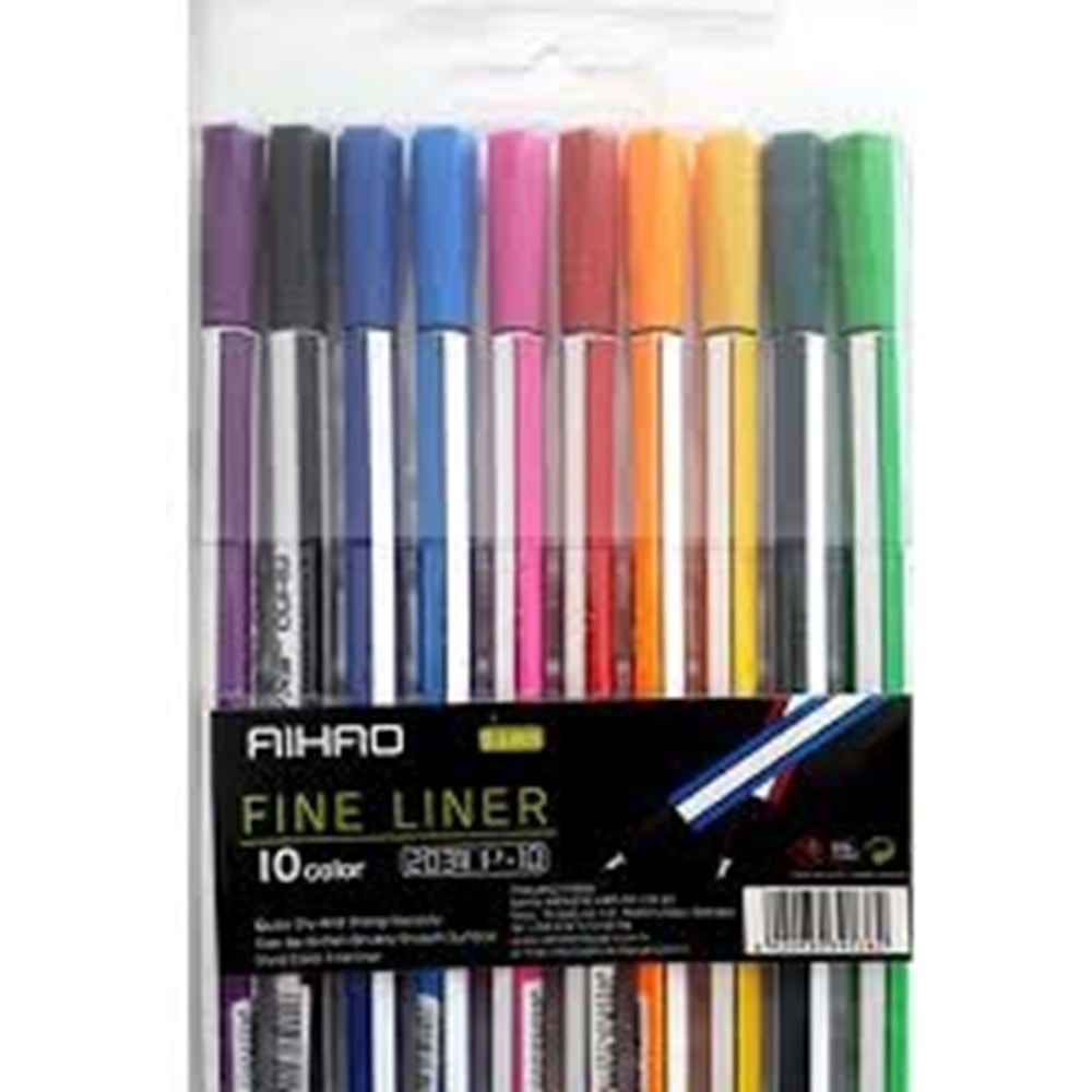 AİHAO | 10 LU FINE LINER KALEM