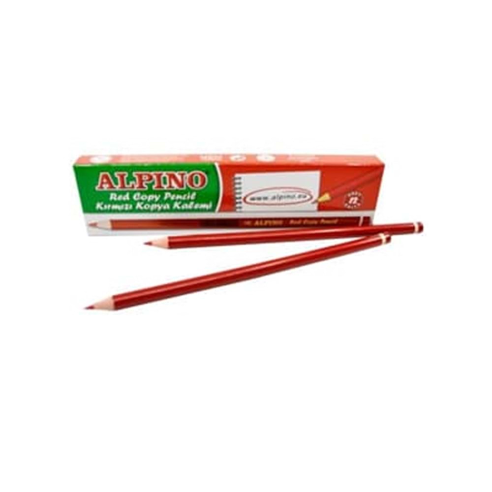 ALPİNO | KIRMIZI KALEM 12 Lİ