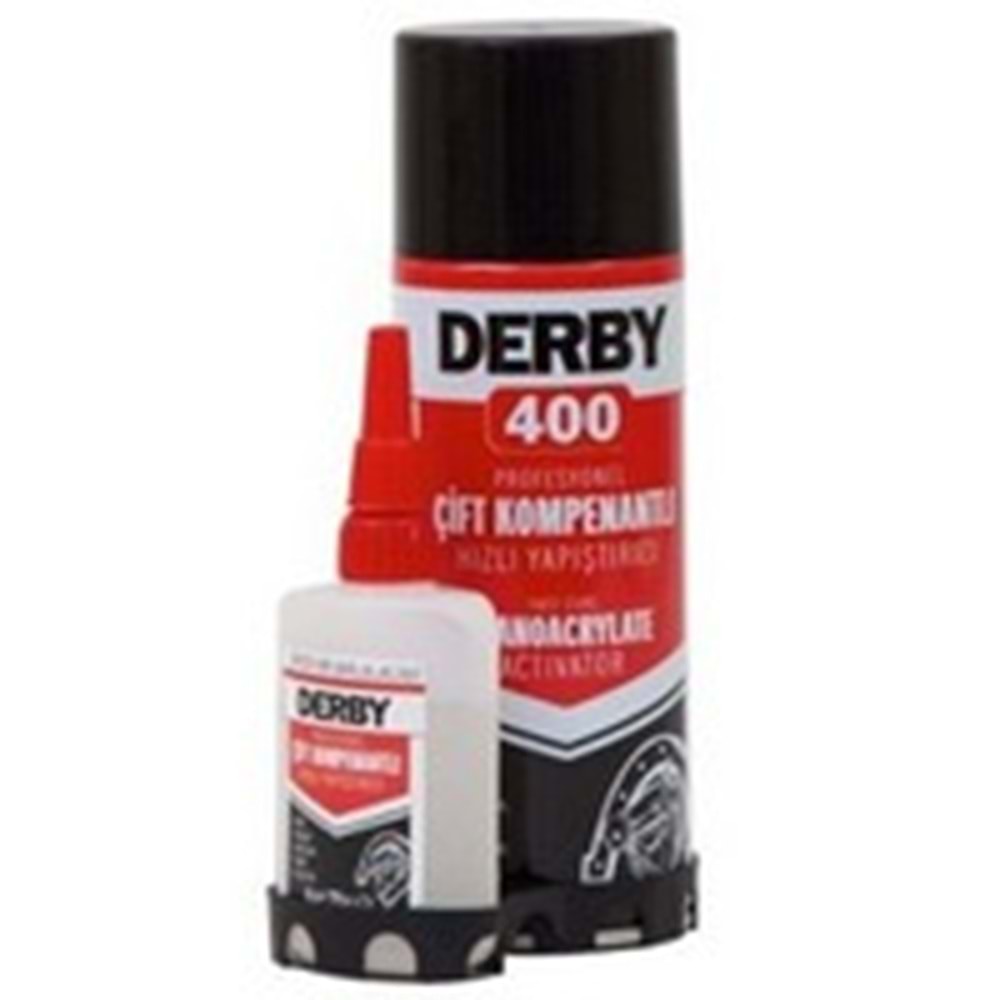 DERBY | HIZLI JAPON YAPIŞTIRICI AKTİVATÖR 400 ml + 100 ml