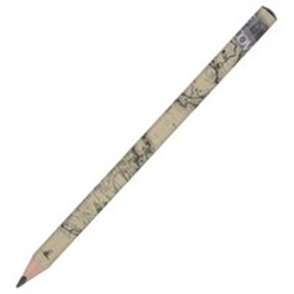 BRUNOVİSCONTİ | HAPPY GRAPHİX JUMBO KURŞUN KALEM 4B 3,5 mm DÜNYA