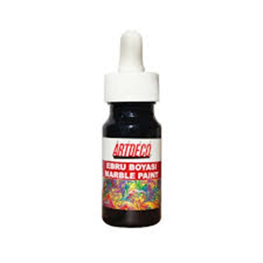 ARTDECO | EBRU BOYASI SİYAH 30 ml