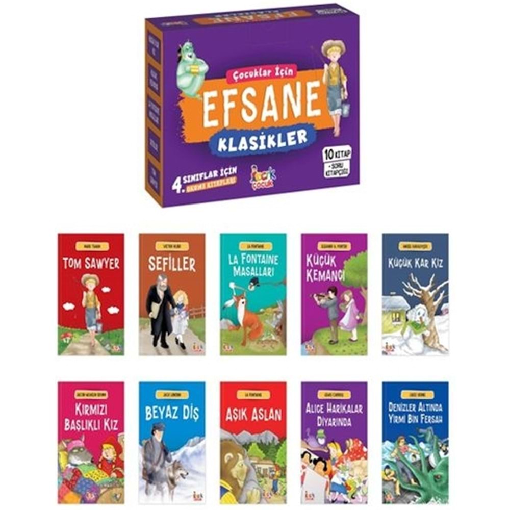 BICIRIK | EFSANE KLASİKLER_ÇOCUKLAR İÇİN (10 KİTAP+SK)