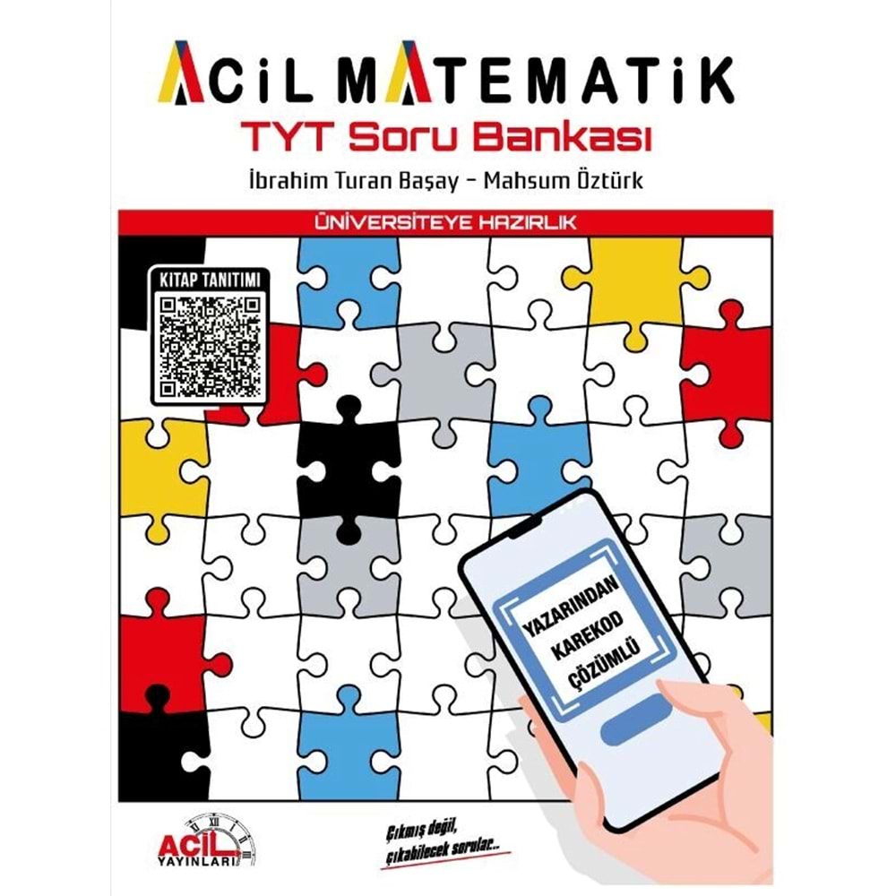 ACİL | TYT MATEMATİK SORU BANKASI - 2024