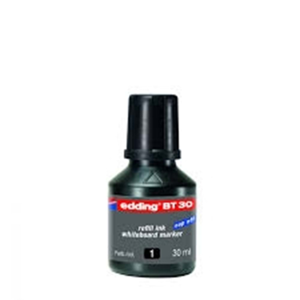EDDİNG | TAHTA KALEMİ MÜREKKEBİ 30 ml SİYAH E-BT30