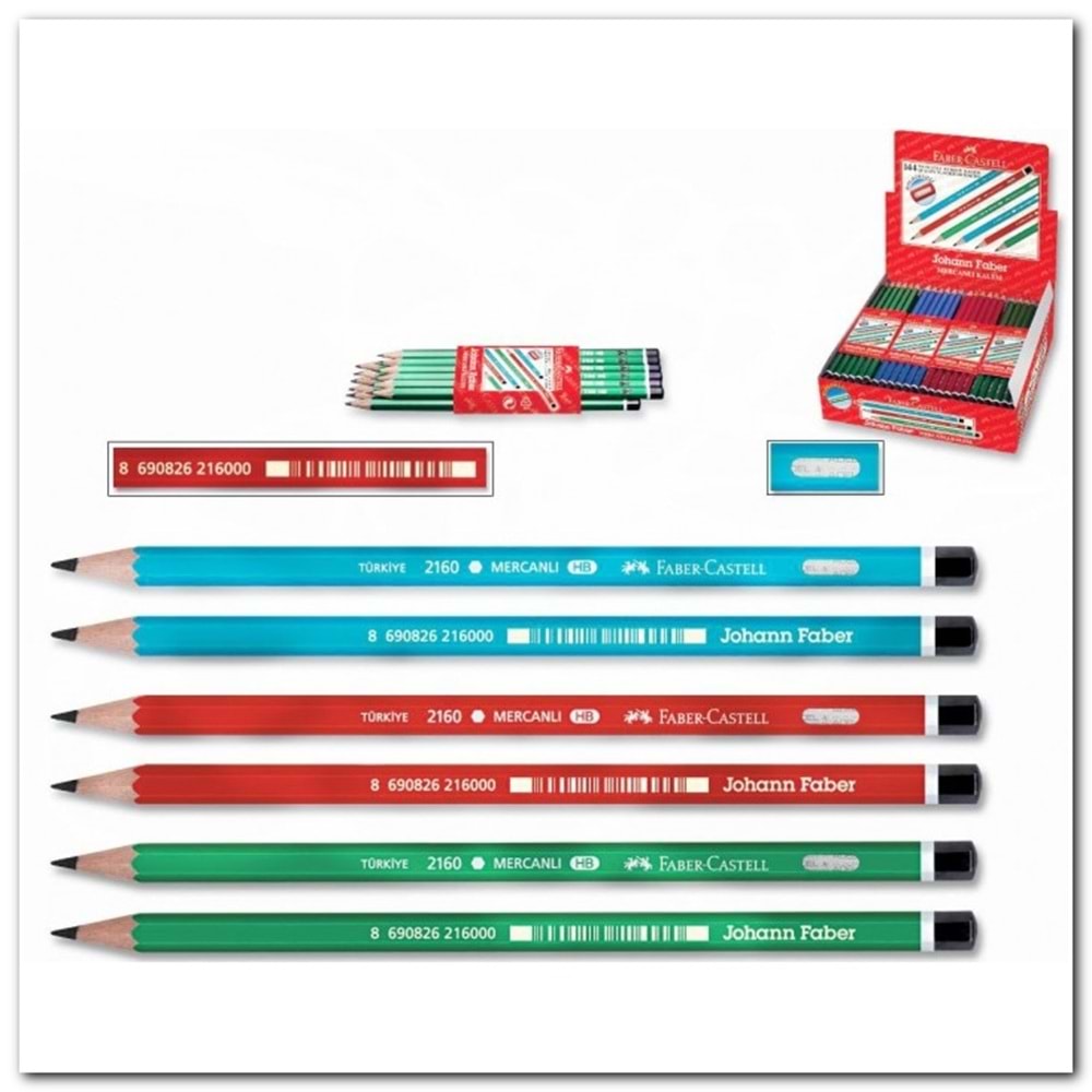 FABERCASTELL | 6 LI KIRMIZI KOPYA KALEMİ