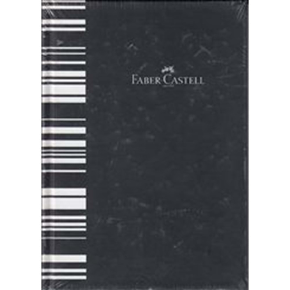 FABERCASTELL | A5 120 YP SERT KAPAK ÇİZGİLİ - ÇİZGİSİZ STRİPE