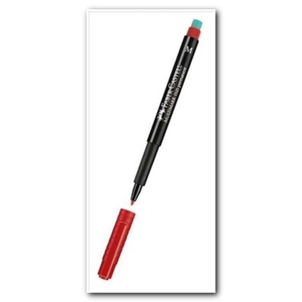FABERCASTELL | ASETAT KALEMİ - M - KIRMIZI