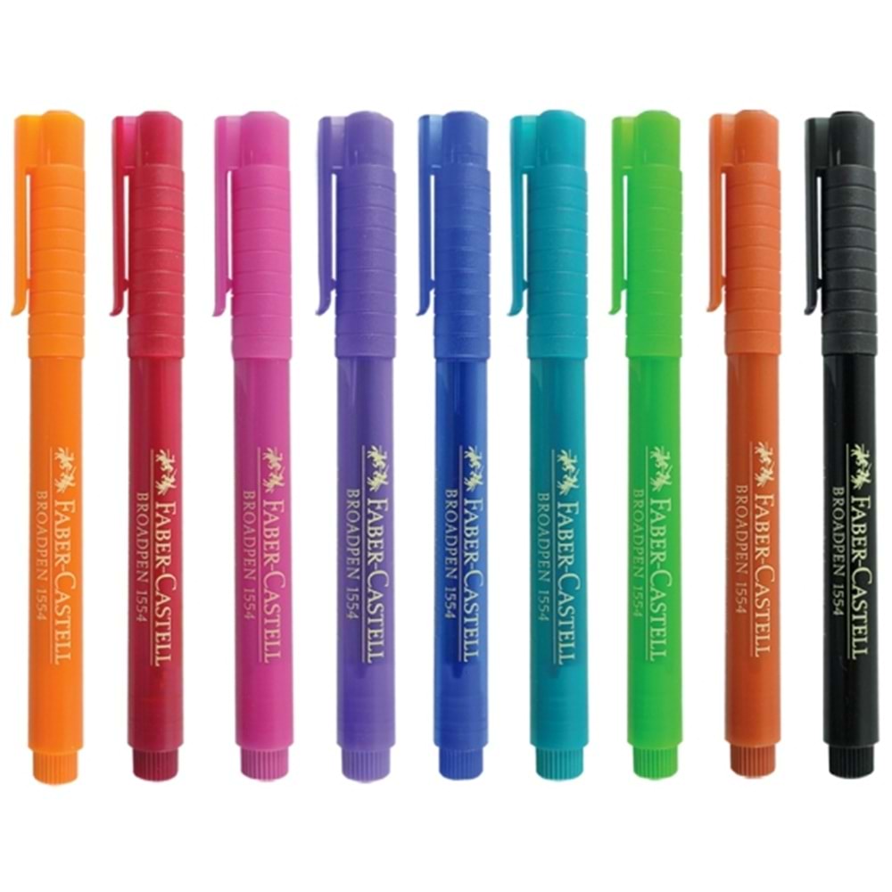 FABERCASTELL | BROADPEN 1554 RENKLİ KALEM YEŞİL