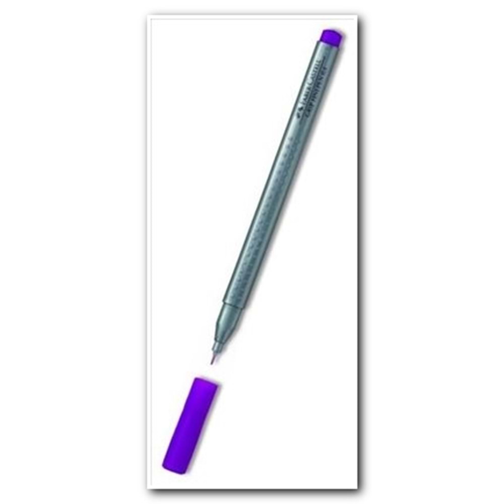 FABERCASTELL | GRİP FİNEPEN 0.4 MM AÇIK MOR