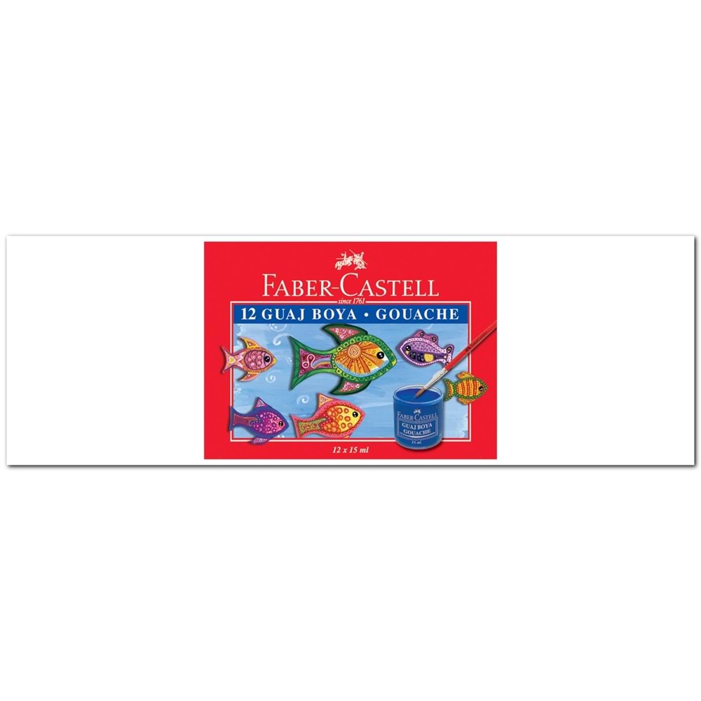 FABERCASTELL | GUAJ BOYA 12 RENK 160401